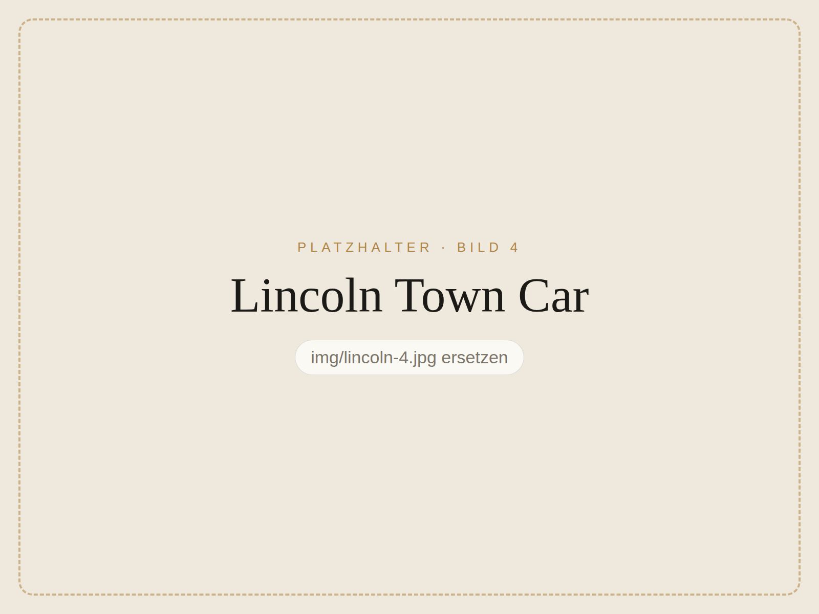 Lincoln Town Car – Bild 4